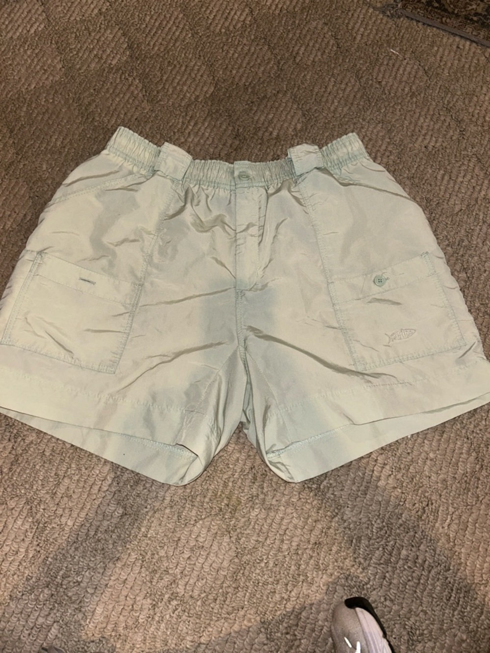 AFTCO mint green shorts - Picture 2 of 6